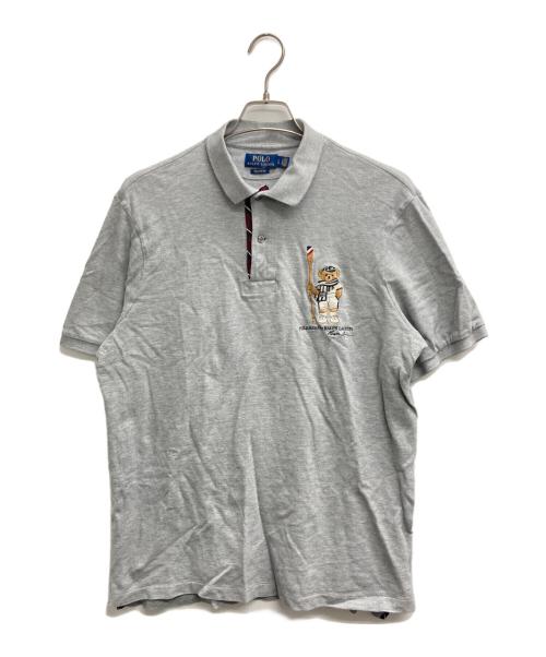 POLO RALPH LAUREN（ポロ・ラルフローレン）POLO RALPH LAUREN (ポロ・ラルフローレン) ポロシャツ グレー サイズ:Lの古着・服飾アイテム