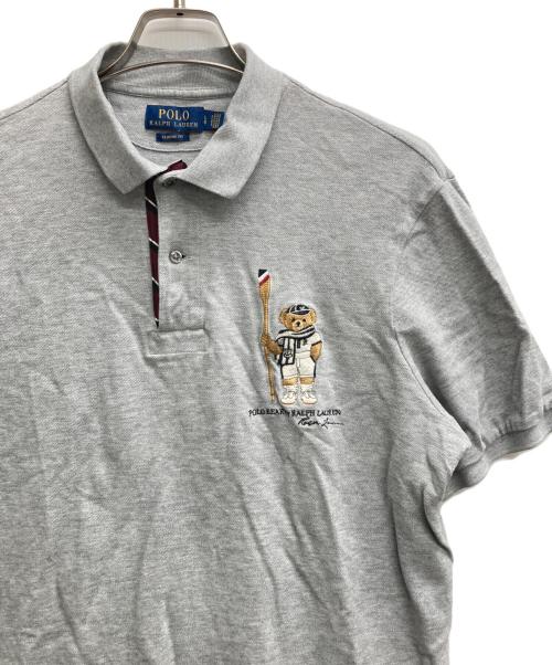 POLO RALPH LAUREN（ポロ・ラルフローレン）POLO RALPH LAUREN (ポロ・ラルフローレン) ポロシャツ グレー サイズ:Lの古着・服飾アイテム