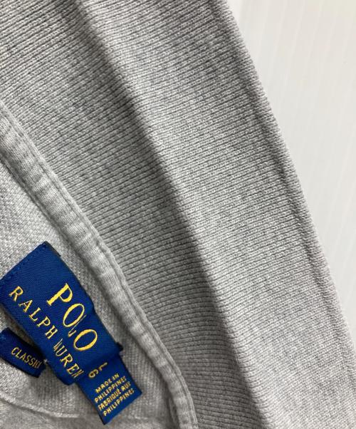 POLO RALPH LAUREN（ポロ・ラルフローレン）POLO RALPH LAUREN (ポロ・ラルフローレン) ポロシャツ グレー サイズ:Lの古着・服飾アイテム