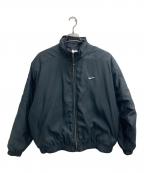 NIKEナイキ）の古着「SOLO SWOOSH BOMBER JACKET」｜ブラック