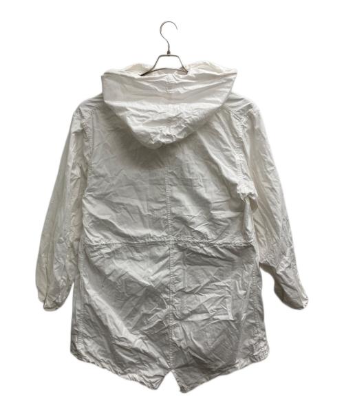 US ARMY（ユーエスアーミー）US ARMY (ユーエスアーミー) モッズコート ホワイト サイズ:Sの古着・服飾アイテム