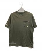 Danner×WIND AND SEAダナー×ウィンダンシー）の古着「半袖カットソー」｜カーキ