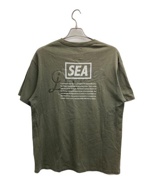 Danner（ダナー）Danner (ダナー) WIND AND SEA (ウィンダンシー) 半袖カットソー カーキ サイズ:Mの古着・服飾アイテム