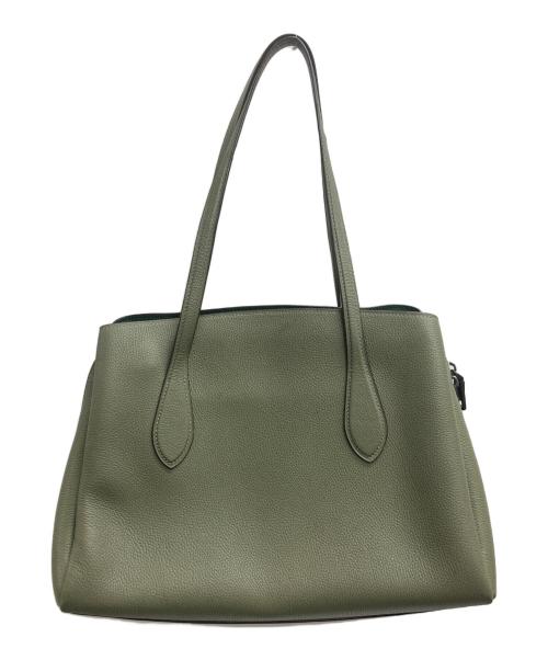 COACH（コーチ）COACH (コーチ) ローラ キャリーオール トートバッグ オリーブの古着・服飾アイテム