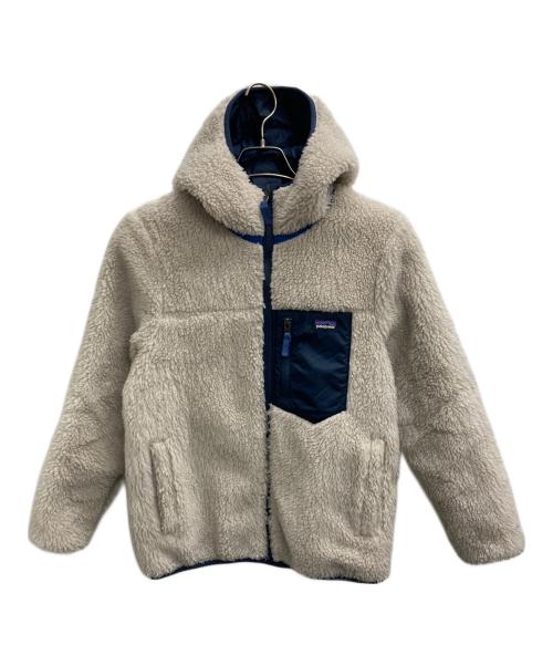 Patagonia（パタゴニア）Patagonia (パタゴニア) Reversible Ready Freddy Hoody アイボリー×ネイビー サイズ:XLの古着・服飾アイテム