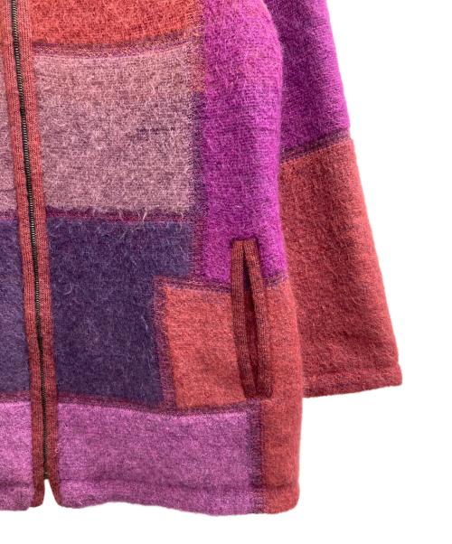 missoni（ミッソーニ）MISSONI (ミッソーニ) モヘアニットジャケット マルチカラー サイズ:42の古着・服飾アイテム