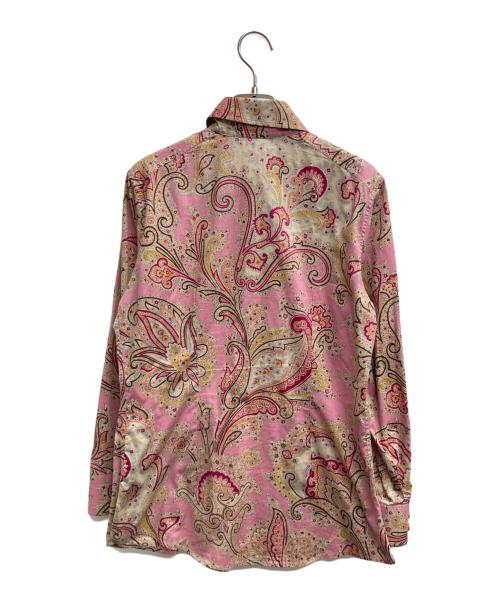 ETRO（エトロ）ETRO (エトロ) ペイズリー柄シャツ ピンク サイズ:44の古着・服飾アイテム