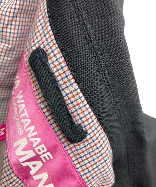 JUNYA WATANABE MAN PINK（ジュンヤワタナベマン ピンク）JUNYA WATANABE MAN PINK (ジュンヤワタナベマン ピンク) 3Bジャケット ブラック サイズ:Mの古着・服飾アイテム