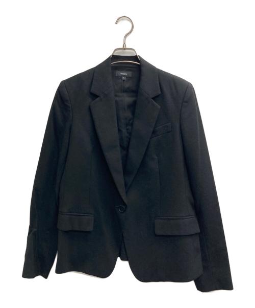 theory（セオリー）theory (セオリー) ジャケット ブラック サイズ:4の古着・服飾アイテム
