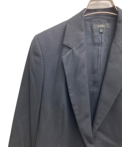 theory（セオリー）theory (セオリー) ジャケット ネイビー サイズ:4の古着・服飾アイテム