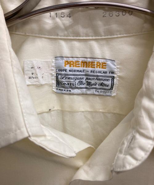 Sears Premiere（シアーズプレミア）Sears Premiere (シアーズプレミア) 長袖シャツ アイボリー サイズ:15　1/2の古着・服飾アイテム