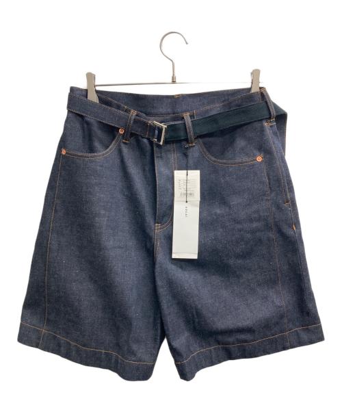 sacai（サカイ）sacai (サカイ) Denim Shorts ネイビー サイズ:１ 未使用品の古着・服飾アイテム