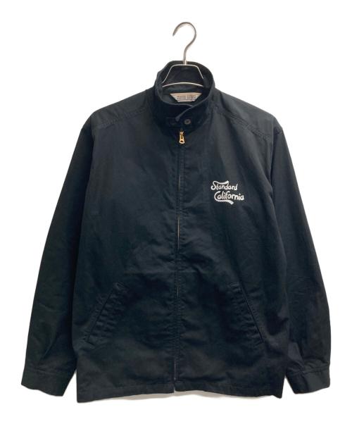 STANDARD CALIFORNIA（スタンダードカリフォルニア）STANDARD CALIFORNIA (スタンダードカリフォルニア) SD Souvenir Harrington Jacket ブラック サイズ:Lの古着・服飾アイテム