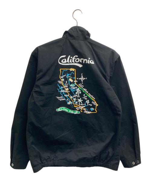 STANDARD CALIFORNIA（スタンダードカリフォルニア）STANDARD CALIFORNIA (スタンダードカリフォルニア) SD Souvenir Harrington Jacket ブラック サイズ:Lの古着・服飾アイテム