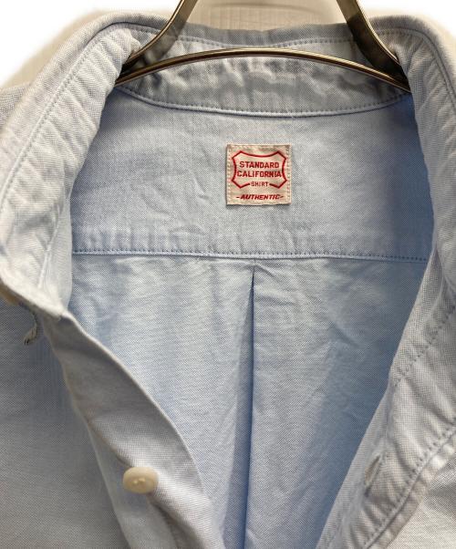 STANDARD CALIFORNIA（スタンダードカリフォルニア）STANDARD CALIFORNIA (スタンダードカリフォルニア) オックスフォードシャツ スカイブルー サイズ:Lの古着・服飾アイテム