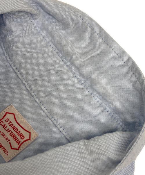 STANDARD CALIFORNIA（スタンダードカリフォルニア）STANDARD CALIFORNIA (スタンダードカリフォルニア) オックスフォードシャツ スカイブルー サイズ:Lの古着・服飾アイテム