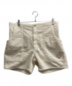 Ocean Pacificオーシャンパシフィック）の古着「コーデュロイハーフパンツ」｜アイボリー