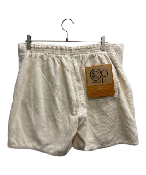 Ocean Pacific（オーシャンパシフィック）Ocean Pacific (オーシャンパシフィック) コーデュロイハーフパンツ アイボリー サイズ:3L 未使用品の古着・服飾アイテム