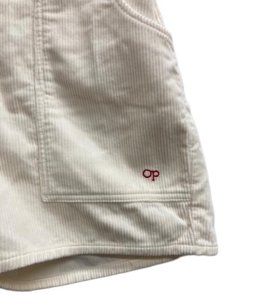 Ocean Pacific（オーシャンパシフィック）Ocean Pacific (オーシャンパシフィック) コーデュロイハーフパンツ アイボリー サイズ:3L 未使用品の古着・服飾アイテム