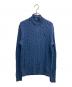 POLO RALPH LAUREN（ポロ・ラルフローレン）の古着「ハーフジップニット」｜ブルー