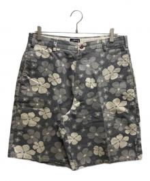 stussy（ステューシー）の古着「90s花柄ショーツ」｜グレー
