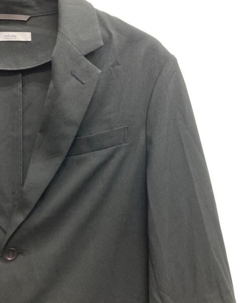 JOURNAL STANDARD relume（ジャーナルスタンダード レリューム）JOURNAL STANDARD relume (ジャーナルスタンダード レリューム) TECH LINEN COOLMAX(R) ジャケット ブラック サイズ:Mの古着・服飾アイテム