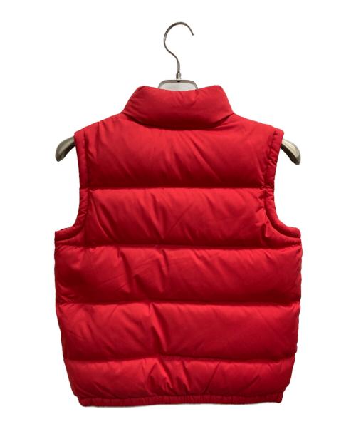 POLO RALPH LAUREN（ポロ・ラルフローレン）POLO RALPH LAUREN (ポロ・ラルフローレン) リバーシブルダウンベスト レッド×ベージュ サイズ:Mの古着・服飾アイテム