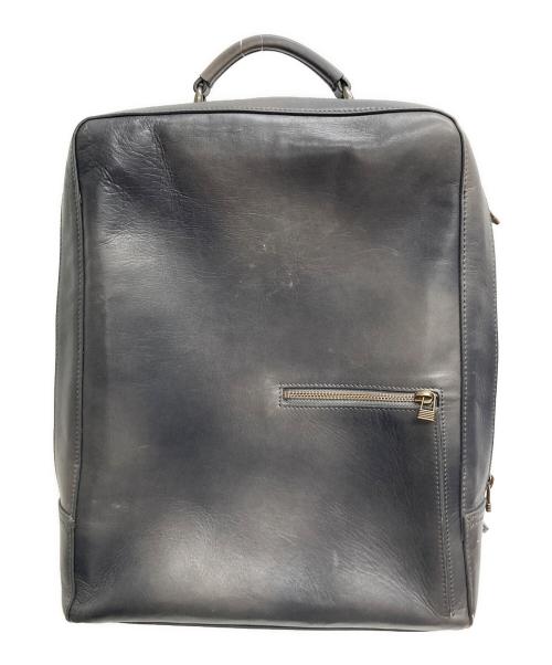 MOTHERHOUSE（マザーハウス）MOTHERHOUSE (マザーハウス) アンティークスクエアリュック グレーの古着・服飾アイテム