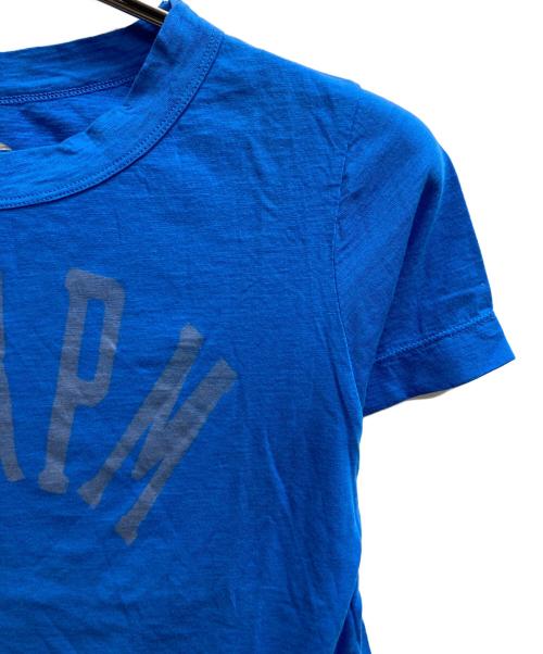 45R（フォーティファイブ・アール）45R (フォーティファイブ・アール) F.F.RPMプリントTシャツ ブルー サイズ:2の古着・服飾アイテム
