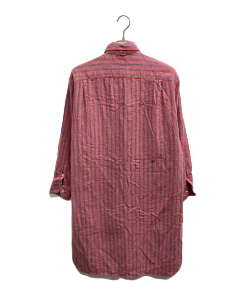 45R（フォーティファイブ・アール）45R (フォーティファイブ・アール) 二重織オックスフォードの908オーシャンスモック レッド サイズ:表記無しの古着・服飾アイテム