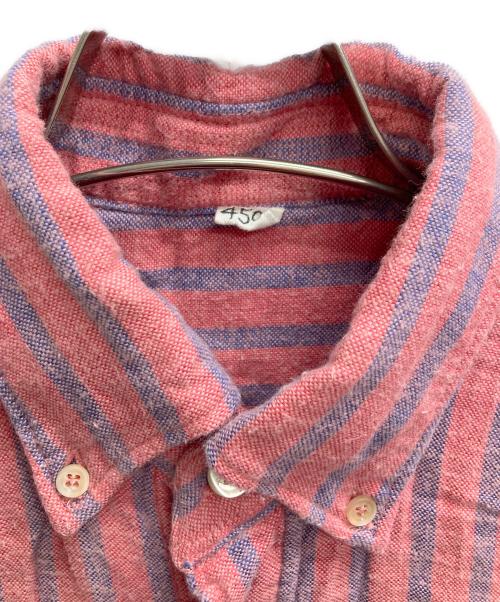 45R（フォーティファイブ・アール）45R (フォーティファイブ・アール) 二重織オックスフォードの908オーシャンスモック レッド サイズ:表記無しの古着・服飾アイテム