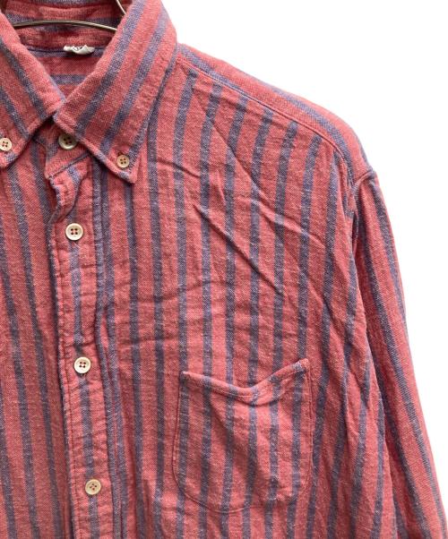 45R（フォーティファイブ・アール）45R (フォーティファイブ・アール) 二重織オックスフォードの908オーシャンスモック レッド サイズ:表記無しの古着・服飾アイテム