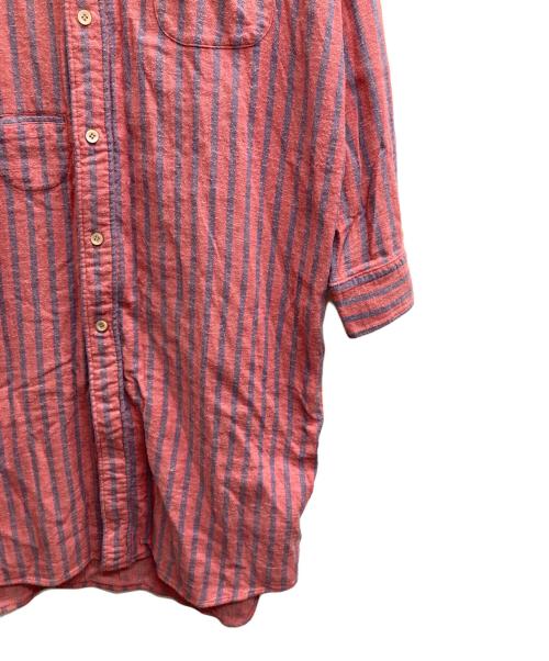 45R（フォーティファイブ・アール）45R (フォーティファイブ・アール) 二重織オックスフォードの908オーシャンスモック レッド サイズ:表記無しの古着・服飾アイテム