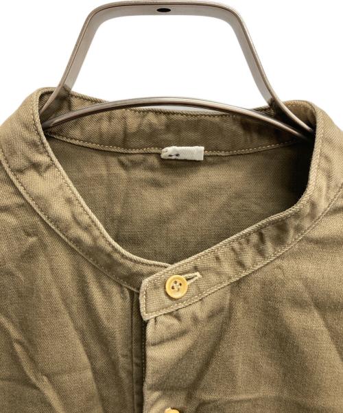 45R（フォーティファイブ・アール）45R (フォーティファイブ・アール) 秋のバスクの908オーシャンスモックプル カーキ サイズ:表記無しの古着・服飾アイテム