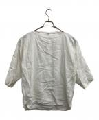 45Rフォーティファイブ・アール）の古着「インドリネン平のやっこブラウス」｜ホワイト