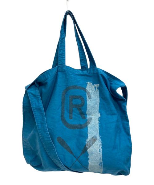 45R（フォーティファイブ・アール）45R (フォーティファイブ・アール) もち米サテンの45星バッグ インディゴの古着・服飾アイテム