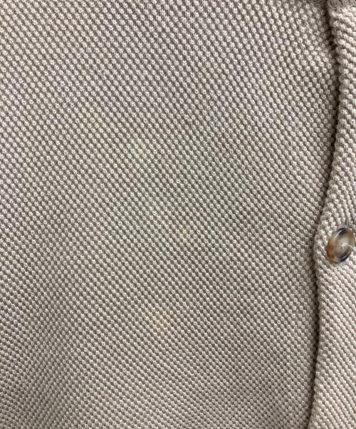 crepuscule（クレプスキュール）crepuscule (クレプスキュール) Moss stitch crew cardigan ベージュ サイズ:1の古着・服飾アイテム