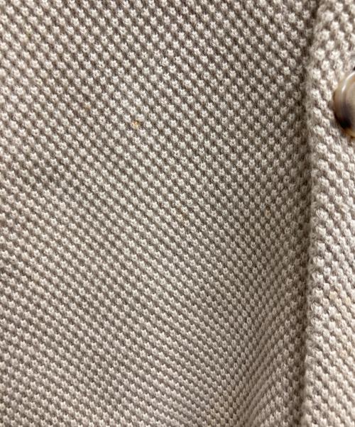 crepuscule（クレプスキュール）crepuscule (クレプスキュール) Moss stitch crew cardigan ベージュ サイズ:1の古着・服飾アイテム