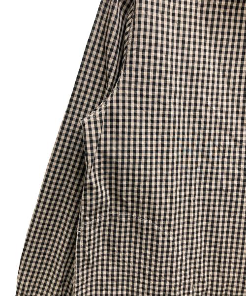 DANTON（ダントン）DANTON (ダントン) プルオーバーシャツ ブラウン サイズ:42の古着・服飾アイテム