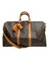 LOUIS VUITTON（ルイ ヴィトン）の古着「キーポル・バンドリエール45　トラベルバッグ」｜ブラウン