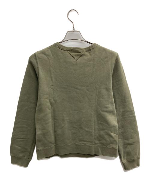 A BATHING APE（ア ベイシング エイプ）A BATHING APE (ア ベイシング エイプ) ロゴプリントスウェット カーキ サイズ:XSの古着・服飾アイテム