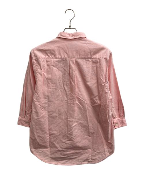 stussy（ステューシー）stussy (ステューシー) 7分袖ボタンダウンシャツ ピンク サイズ:Mの古着・服飾アイテム