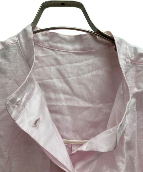 Adam et Rope（アダム エ ロペ）Adam et Rope (アダム エ ロペ) バックオープンシアーシャツ ピンク サイズ:Freeの古着・服飾アイテム