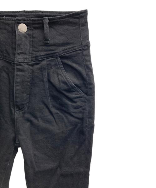 HER LIP TO（ハーリップトゥ）HER LIP TO (ハーリップトゥ) Paris High Rise Jeans ブラック サイズ:24の古着・服飾アイテム