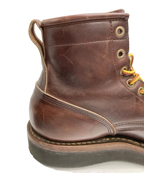 WHITE'S BOOTS（ホワイツブーツ）WHITE'S BOOTS (ホワイツブーツ) ノースウエスト レースアップブーツ 6インチハイト ブラウン サイズ:7Dの古着・服飾アイテム