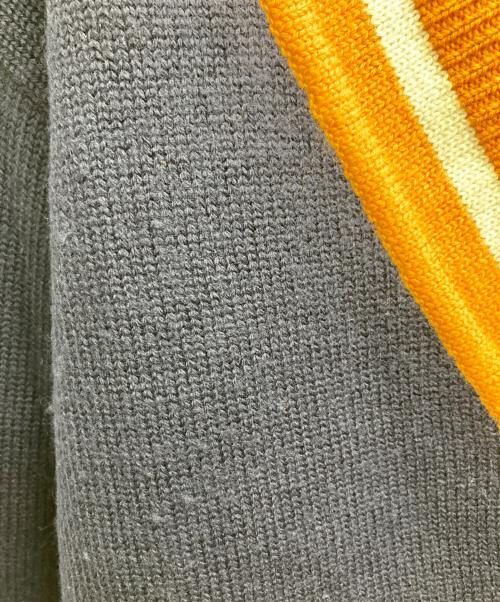 NEON SIGN（ネオンサイン）NEON SIGN (ネオンサイン) Vネックニット ネイビー サイズ:46の古着・服飾アイテム