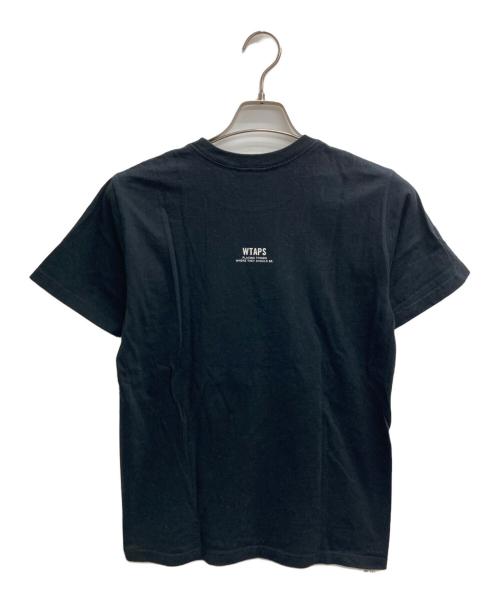 WTAPS（ダブルタップス）WTAPS (ダブルタップス) BACK OFF TEE ブラック サイズ:Sの古着・服飾アイテム