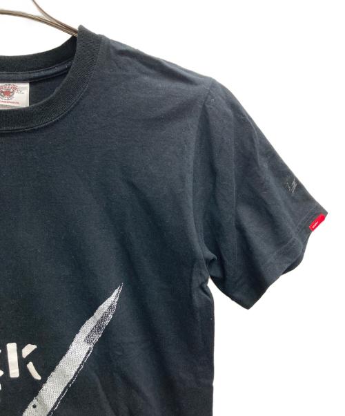 WTAPS（ダブルタップス）WTAPS (ダブルタップス) BACK OFF TEE ブラック サイズ:Sの古着・服飾アイテム