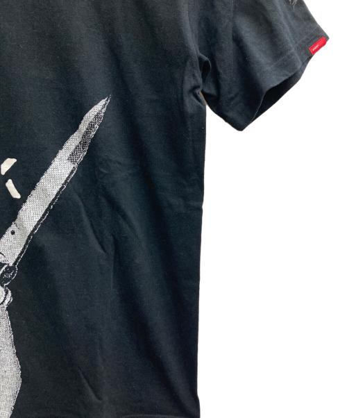 WTAPS（ダブルタップス）WTAPS (ダブルタップス) BACK OFF TEE ブラック サイズ:Sの古着・服飾アイテム