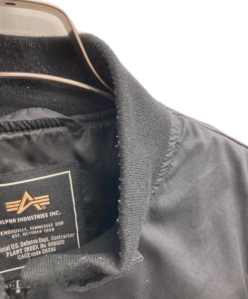 ALPHA（アルファ）ALPHA (アルファ) URBAN RESEARCH (アーバンリサーチ) G-8 WEPJACKET ブラック サイズ:Lの古着・服飾アイテム